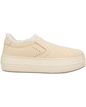 Hogan Sneakers Leather - Natural