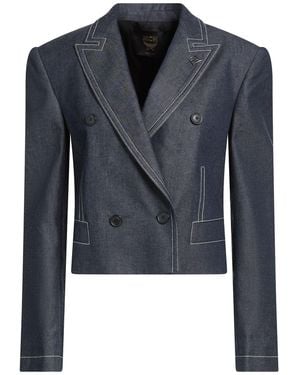 MCM Denim Outerwear Cotton - Blue