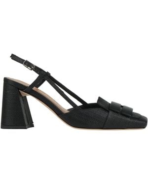 J.A.P. JOSE ANTONIO PEREIRA Court Shoes - Black