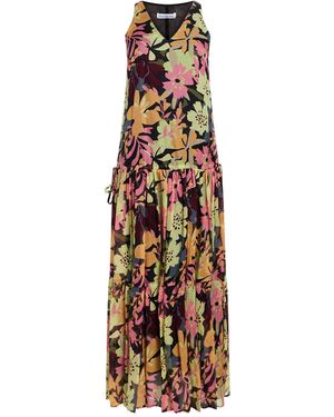 Attic And Barn Maxi-Kleid - Schwarz