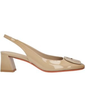 Santoni Court Shoes - Natural