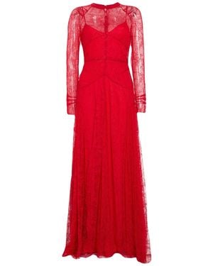 Del Core Maxi Dress Nylon - Red