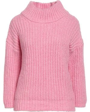 Aragona Turtleneck Baby Alpaca Wool, Merino Wool, Polyamide - Pink