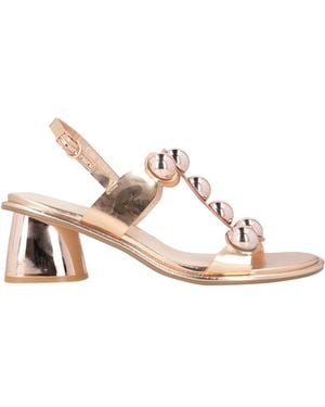 Jeannot Sandals Synthetic Material - Natural