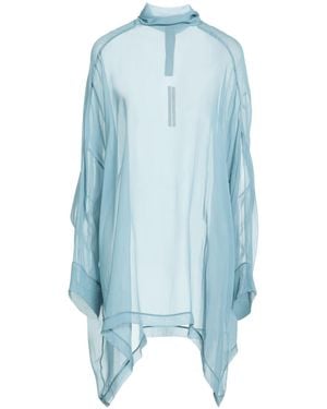 Rick Owens Top Silk - Blue