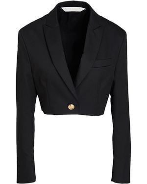 Palm Angels Blazer Cotton, Polyester - Black