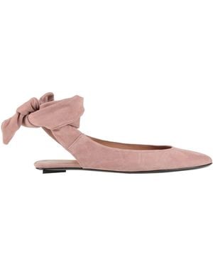The Attico Ballet Flats Leather - Pink
