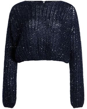 Kaos Sweater Polyamide, Acrylic, Polyester, Mohair Wool, Wool - Blue