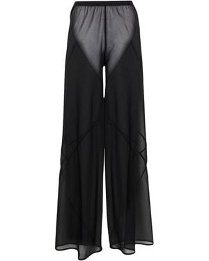 Rick Owens Trousers Polyester - Black