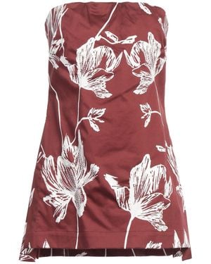 Liviana Conti Top Cotton, Elastane - Red