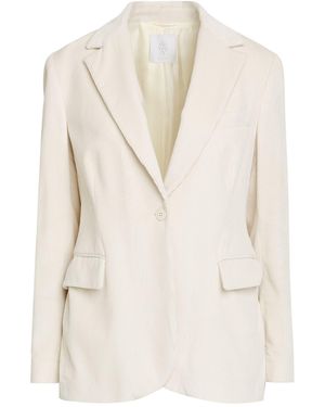 Eleventy Ivory Blazer Cotton - Natural