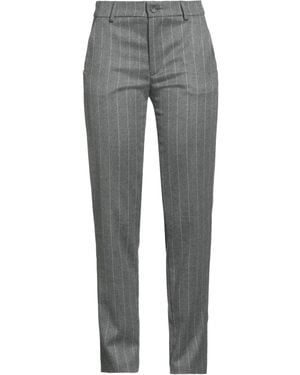 Manila Grace Trousers Polyester, Viscose, Elastane - Grey