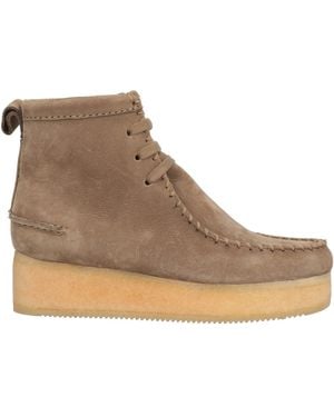 Clarks Botines De Caña Alta - Marrón