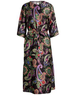 CONNOR & BLAKE Midi Dress Viscose - Black