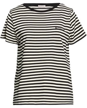 Moncler T-Shirt Cotton - Black