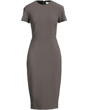 victoria beckham grey dress Victoria Beckham // Grey & Black Plaid Sheath Dress  VSP Consignment