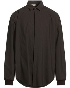 Fear Of God Shirt Cotton, Virgin Wool, Elastane, Wool - Black