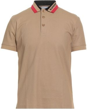 Burberry Polo Shirts - Natural