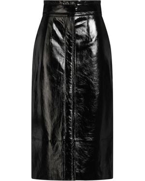 Philosophy Di Lorenzo Serafini Midi Skirt Polyester - Black