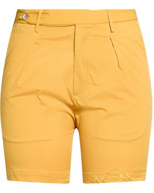 Marc Ellis Shorts & Bermuda Shorts Cotton, Polyamide, Elastane - Yellow