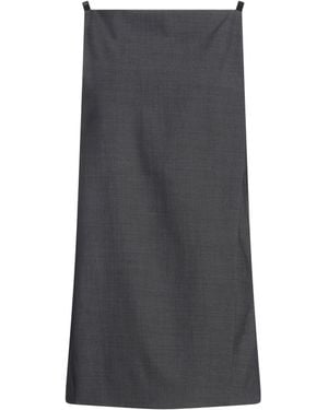 Philosophy Di Lorenzo Serafini Vestito Corto - Grigio