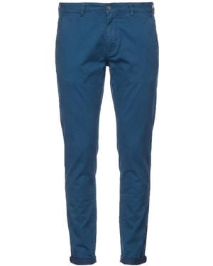 Harmont & Blaine Pants Cotton, Elastane - Blue