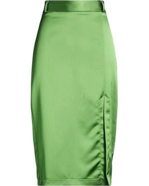 Dixie Military Midi Skirt Polyester, Elastane - Green