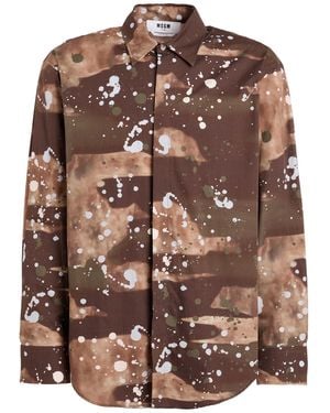 MSGM Shirt - Brown