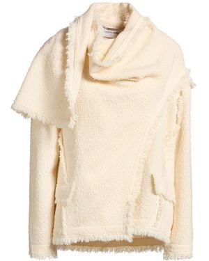 Alberta Ferretti Jacket Virgin Wool, Polyamide, Silk - Natural