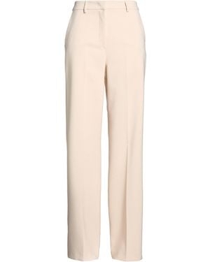 Hanita Trousers Polyester, Elastane - Natural