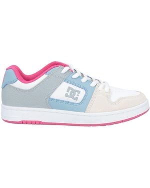 DC Shoes Sneakers Leather, Textile Fibers - White