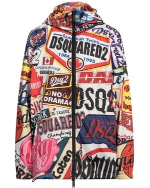 DSquared² Jacket Polyester, Polyamide - Red