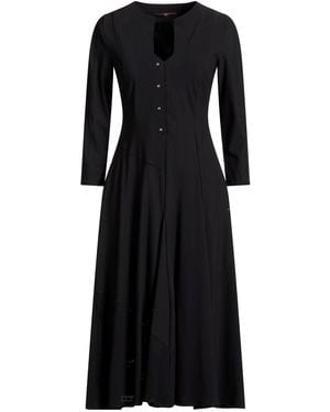 High Midi Dress - Black