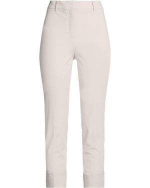 Via Masini 80 Trousers Cotton, Elastane - White