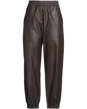8pm Dark Trousers Polyurethane, Viscose - Grey