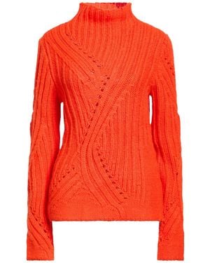 Alysi Turtleneck Acrylic, Alpaca Wool, Merino Wool - Red