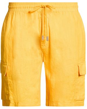 Vilebrequin Shorts & Bermuda Shorts Linen - Yellow