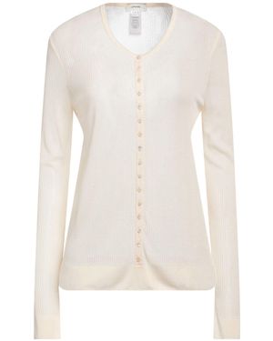 Lemaire Cardigan Viscose, Silk - White