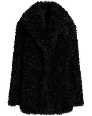 Patrizia Pepe Shearling & Teddy - Black