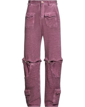 Isa Boulder Trousers Cotton - Red