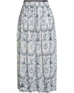 Dior Maxi Skirt Cotton - Gray