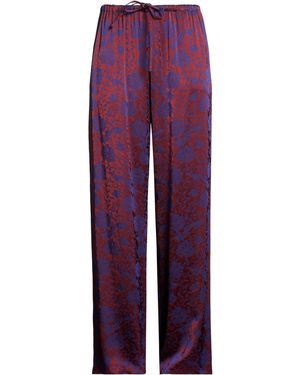 Dries Van Noten Pants Viscose, Acetate - Purple