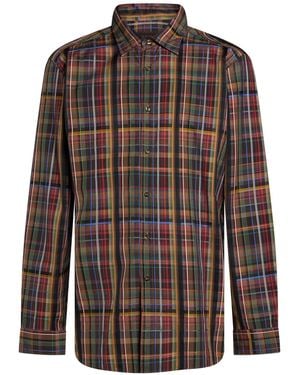 Etro Shirt Cotton - Brown