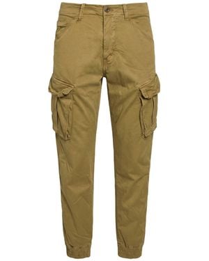 Alpha Industries Trousers Cotton, Elastane - Green