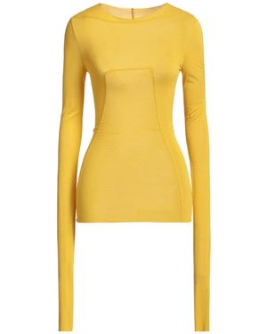 Rick Owens T-Shirt - Yellow