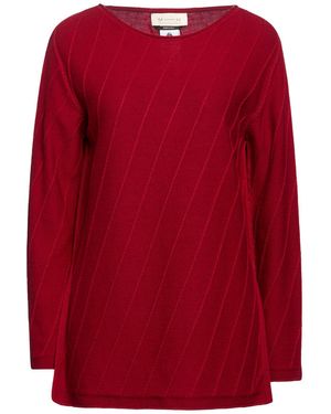 M-M M Brick Sweater Virgin Wool - Red