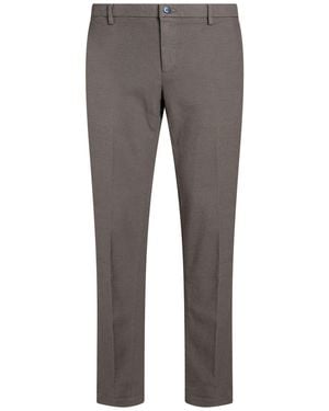 Mason's Trousers Cotton, Elastane - Grey