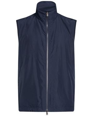 Sease Vest Virgin Wool, Polyamide, Polyester - Blue