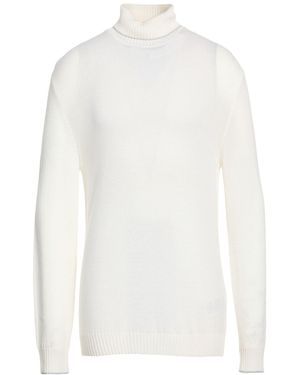 Eleventy Col Roulé - Blanc