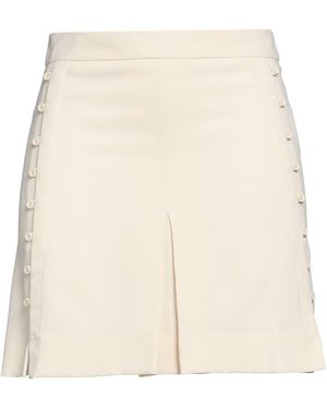 See By Chloé Mini Skirt Polyester - Natural